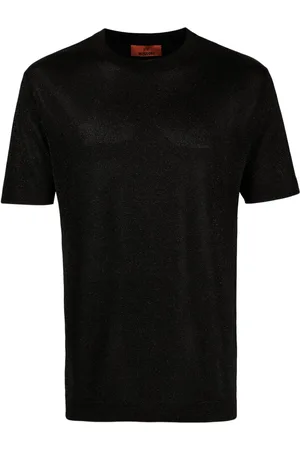 Missoni Metallic knitted T-shirt