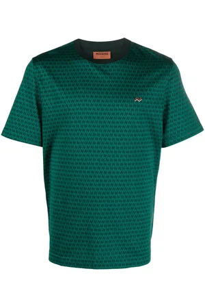 Missoni Monogram-pattern cotton T-shirt