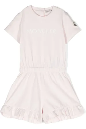Moncler Logo-print ruffled shorties