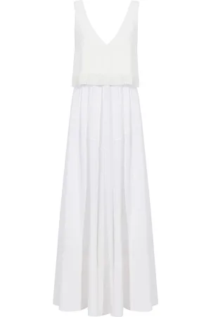 Proenza Schouler Lynda fringed layered maxi dress