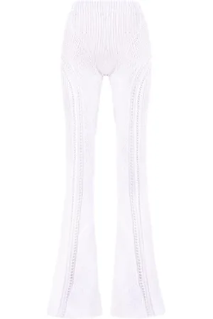 Roberta Einer Disco open-knit trousers
