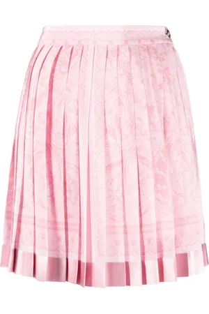 VERSACE Barocco pleated miniskirt