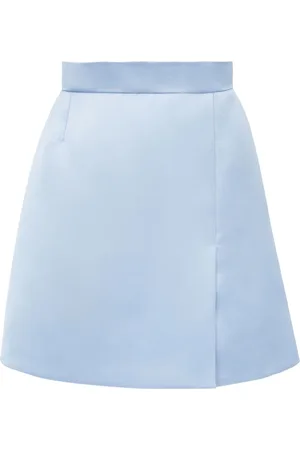 Nina Ricci Satin-finish mini skirt