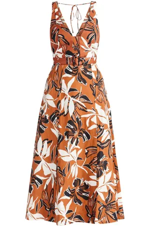 Shona Joy Floral-print cotton dress