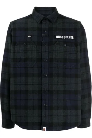 Aries plaid-check Flannel Shirt - Farfetch