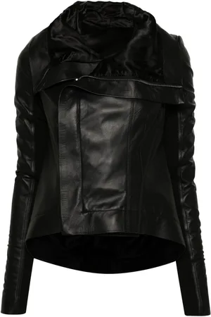 Rick Owens Naska leather biker jacket