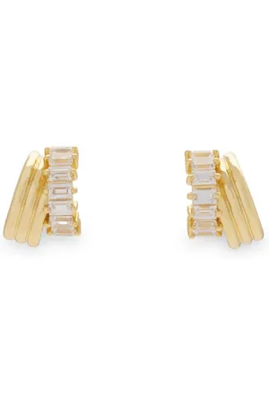 Kenneth Jay Lane Crystal-embellished stud earrings