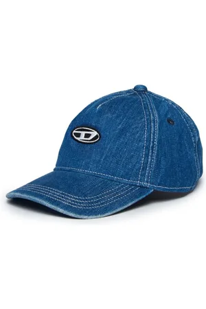 Diesel Oval D logo-embroidered denim cap