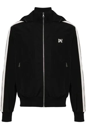 Palm Angels Monogram-embroidered track jacket
