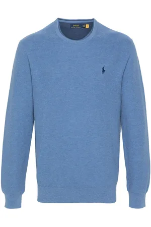 Ralph Lauren Embroidered-logo cotton jumper