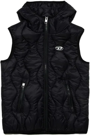 Diesel Logo-appliqué padded jacket