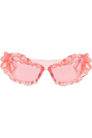 OTTOLINGER Twist-detail oversize-frame sunglasses
