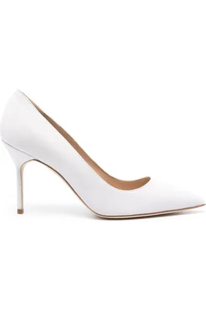 Manolo Blahnik BB 90mm leather pumps