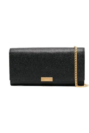 Thom Browne Pebbled leather clutch bag