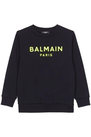 Balmain Logo-print cotton sweatshirt
