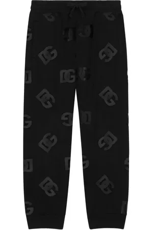 Dolce & Gabbana Logo-print cotton track pants