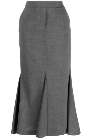 VIVETTA Flared-hem pencil skirt