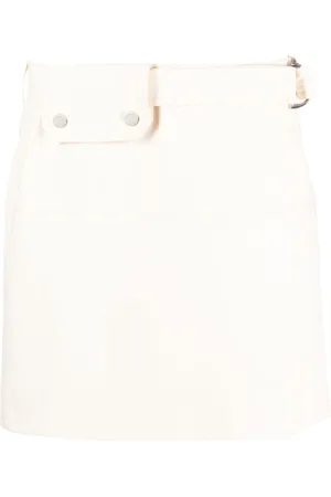 Nanushka Wrap organic-cotton mini skirt