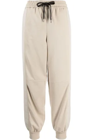 Brunello Cucinelli Panelled jersey track pants