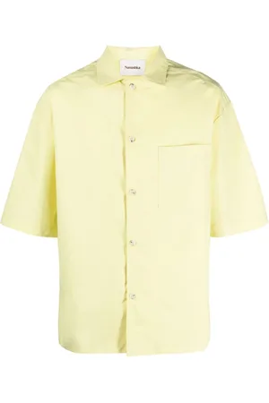 Nanushka Bodil short-sleeve cotton shirt