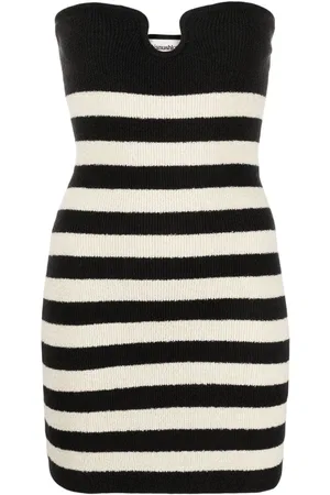 Nanushka Masato striped terry-cloth minidress