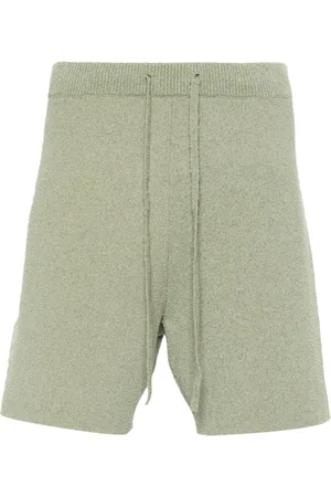 Nanushka Drawstring-waist knitted shorts