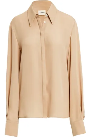 Khaite The Minta silk shirt