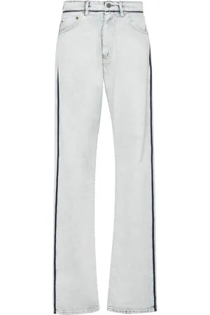 Maison Margiela Straight-leg cotton washed jeans
