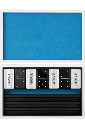 VERSACE Logo-print domino game