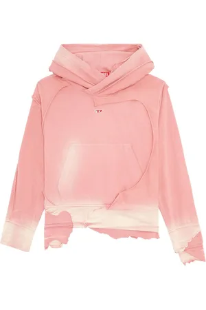 Diesel F-Maite distressed cotton hoodie