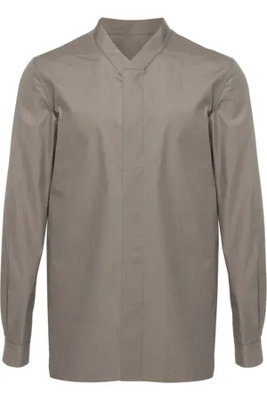 Rick Owens Faun snap-up shirt
