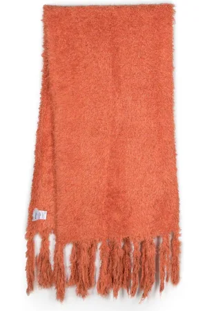 BONSAI Fluffy frayed scarf