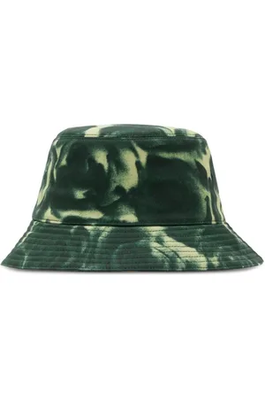 Burberry Abstract-pattern print cotton bucket hat