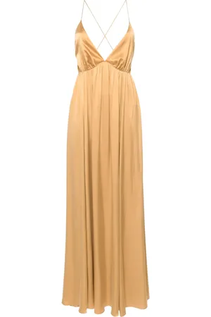 ZIMMERMANN Open-back silk maxi dress