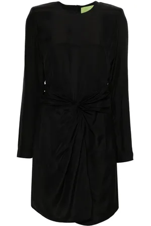 GAUGE81 Izu knot-detailed silk dress