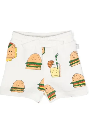 Stella McCartney Graphic-print cotton shorts
