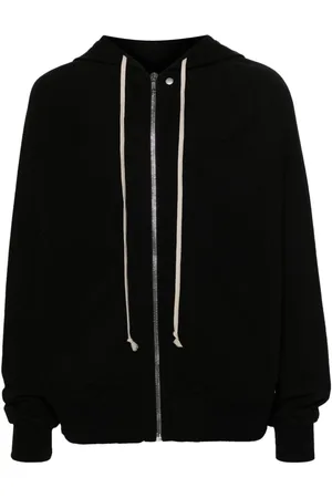 Rick Owens Zip-up organic-cotton hoodie