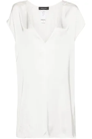 Fabiana Filippi Sleeveless satin tunic