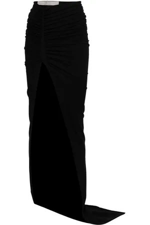 Rick Owens Asymmetric high-waist skirt