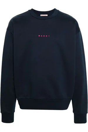 Marni Logo-print cotton sweatshirt