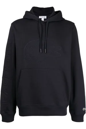 Lacoste Crocodile drawstring hoodie