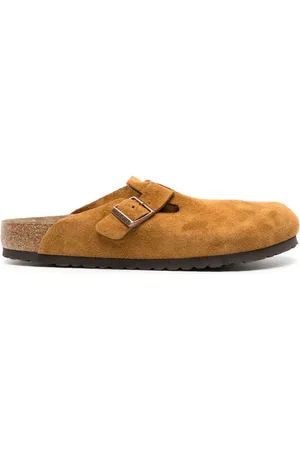 Birkenstock Boston suede clogs