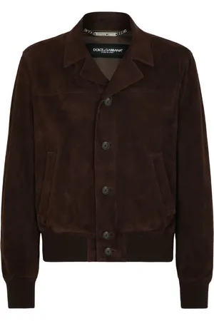 Dolce & Gabbana Suede bomber jacket