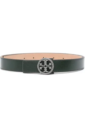 Tory Burch 1" Miller leather belt