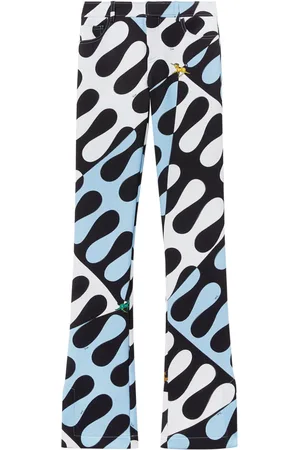 Puccini Leocorno-print trousers