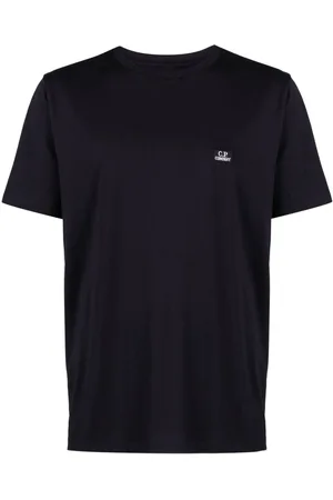 C.P. Company Logo-patch cotton T-shirt