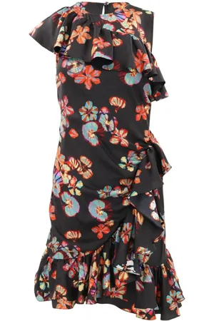 ULLA JOHNSON Candace floral-print dress