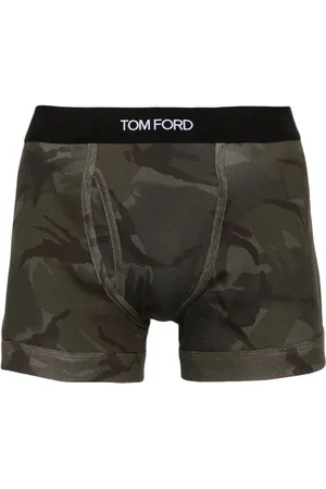 Tom Ford Patterned stretch-cotton boxers