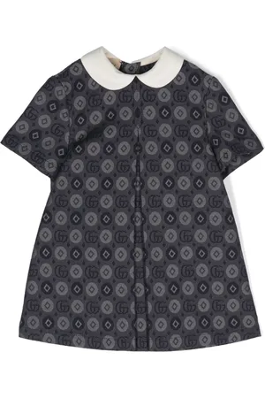 Gucci Double-G geometric-print dress