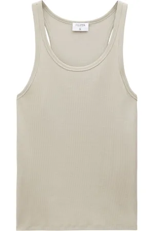 Filippa K Racerback fine-ribbed tank top